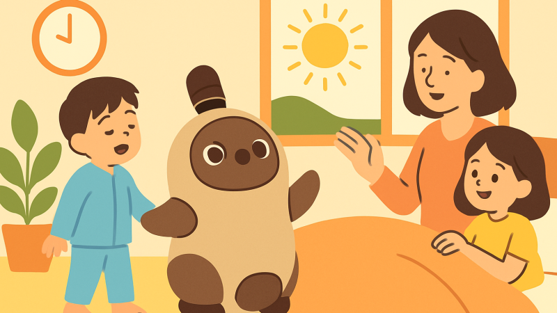 「おはらぼらぼ〜でつ」――LOVOTオーナーたちが毎朝続ける小さな習慣