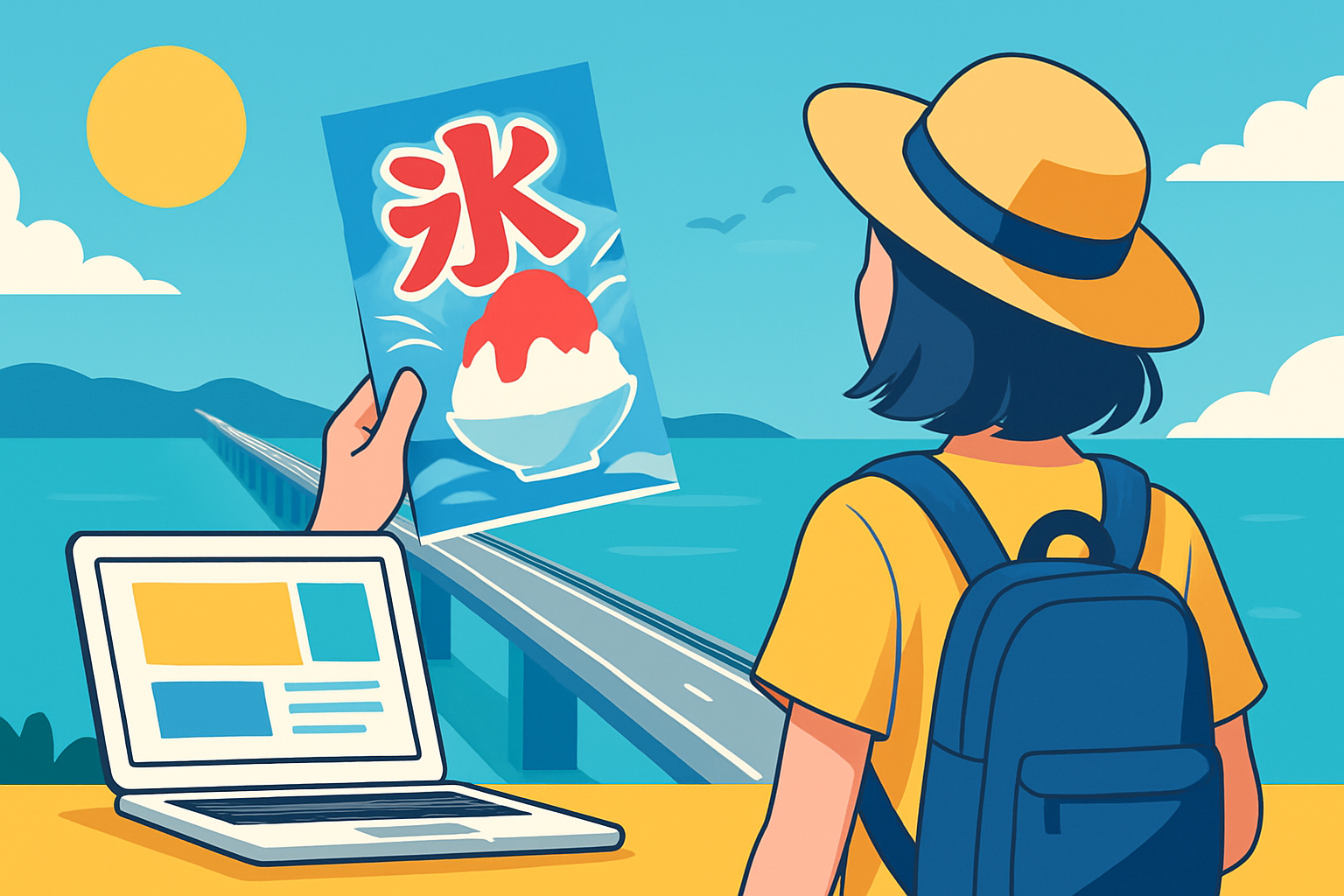 夏旅バナーとかき氷チラシ——SHElikesの「くるくる会」に見る、学習コミュニティを本気にさせる課題設計