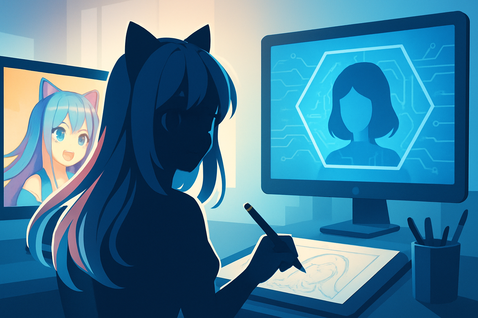 「生成AIユーザーは見る目がない」——VTuberサムネイルを巡る”手描き詐称”論争