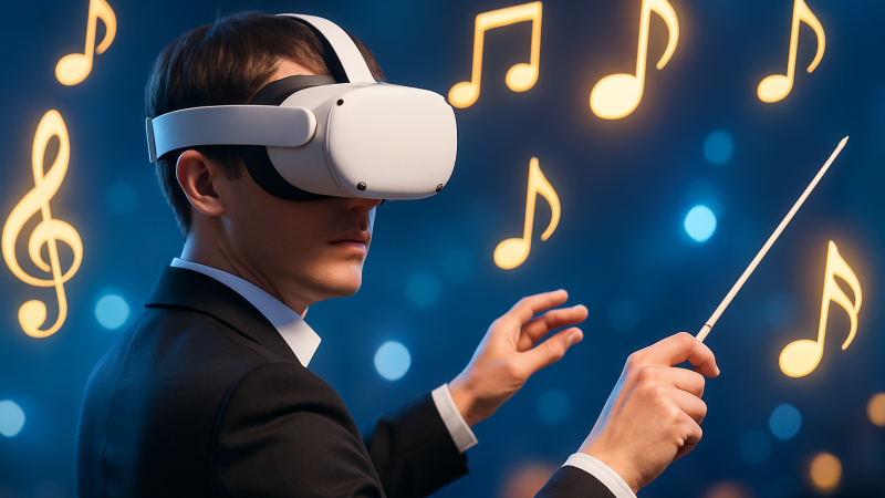 「背景が壮大すぎる」——手ぶらでも指揮できたVR版『Maestro』、Switchで握ったもの