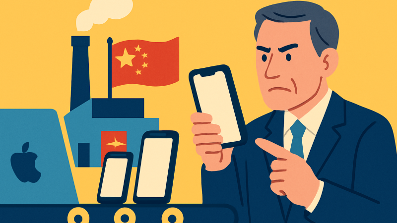 「米国の優れた企業が中国製を使うのは好ましくない」——Appleに米商務長官が釘を刺した本当の理由
