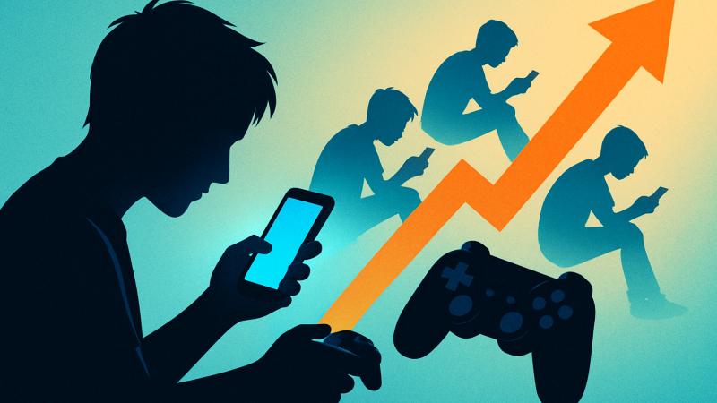 「疑い」10.3%、5年で倍増――ゲーム行動症の陰で、スマホゲーム会社の倒産も過去最多ペース