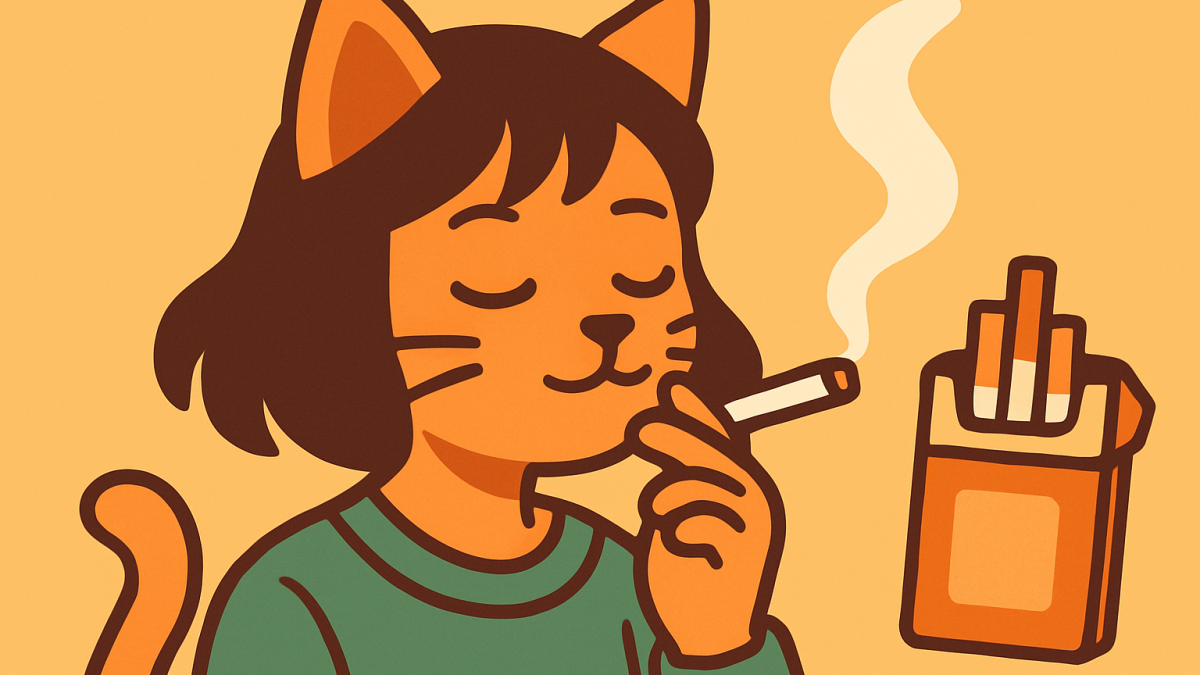 「珍しく楽しそうに仕事してるのよな」――自堕落な喫煙猫娘アニメ『ヤニねこ』が”癒し”と呼ばれる理由