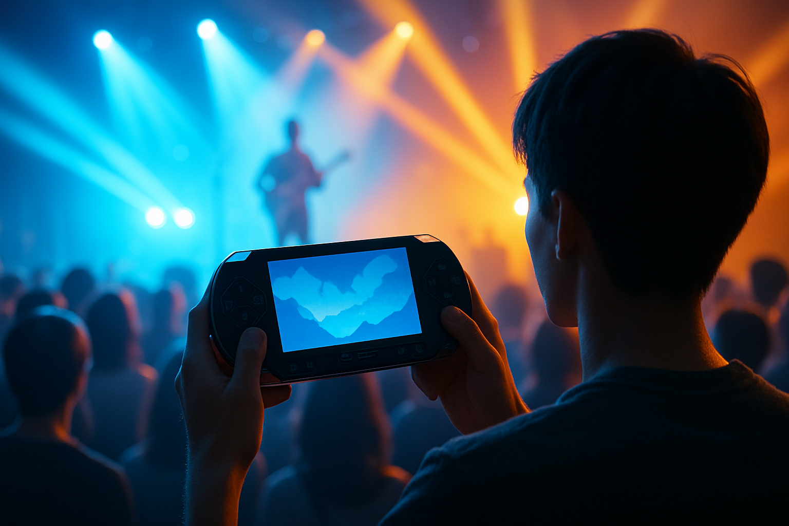「あのゲーム機って何?」——PSPを握りしめた手が、コンサート会場で震えた理由