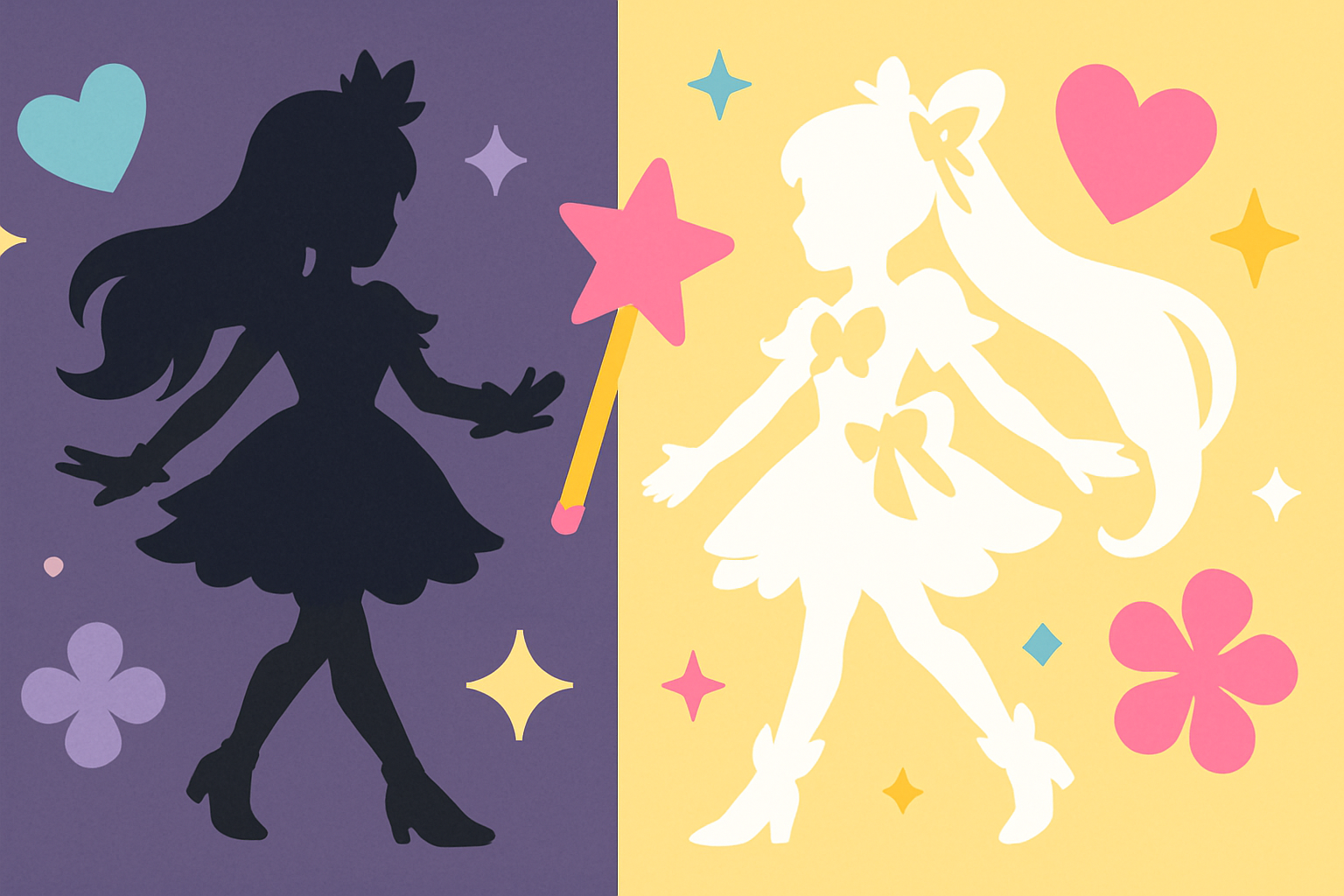 敵なのにプリキュア「キュアアルカナ」新形態、黒から白になった理由にファンアートが止まらない