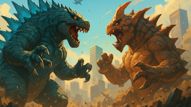 「怪獣から逃げていたはずが、自分も怪獣に」——Steam新作『BeastLink』、32人で壊し合う中身