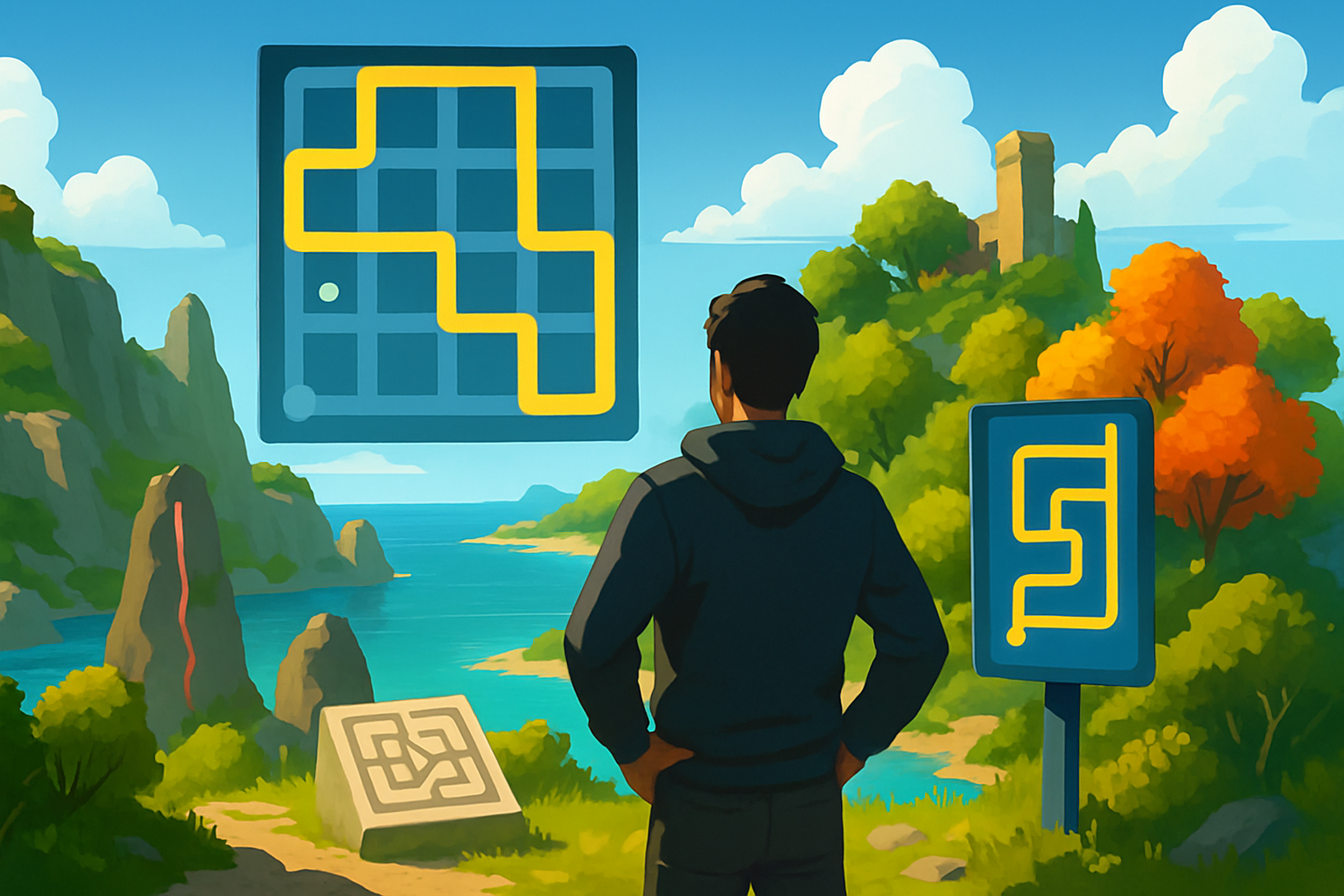 「10年かけた」——『The Witness』開発者の新作、1000問超のパズルが10月8日に上陸