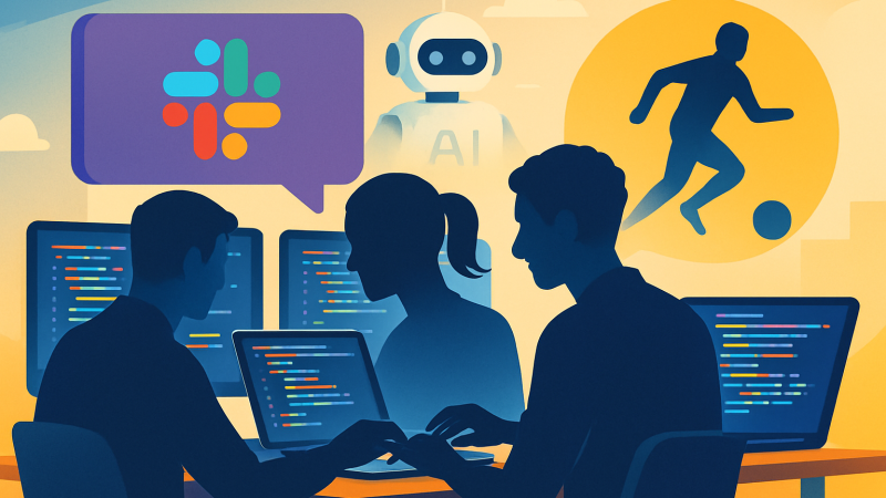 「これって既存ツールの二番煎じでは」——Slackがコーディングを”チームスポーツ”にした日