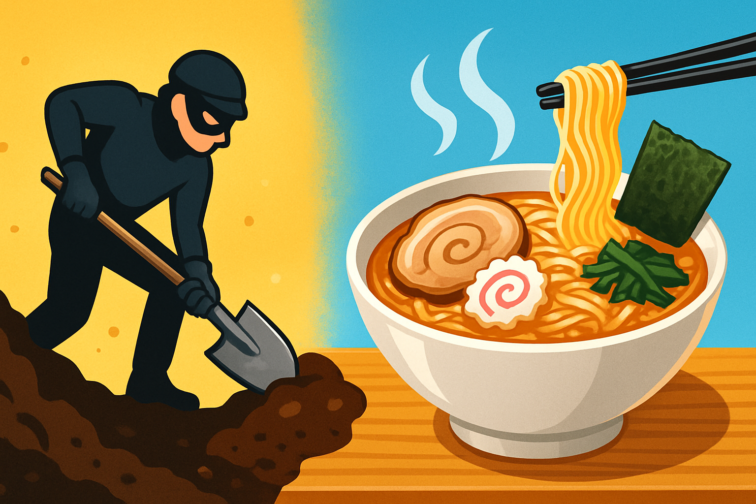 「穴掘りの次はラーメン屋」――45万本ヒットスタジオ新作、泥棒は手裏剣で撃退という中身