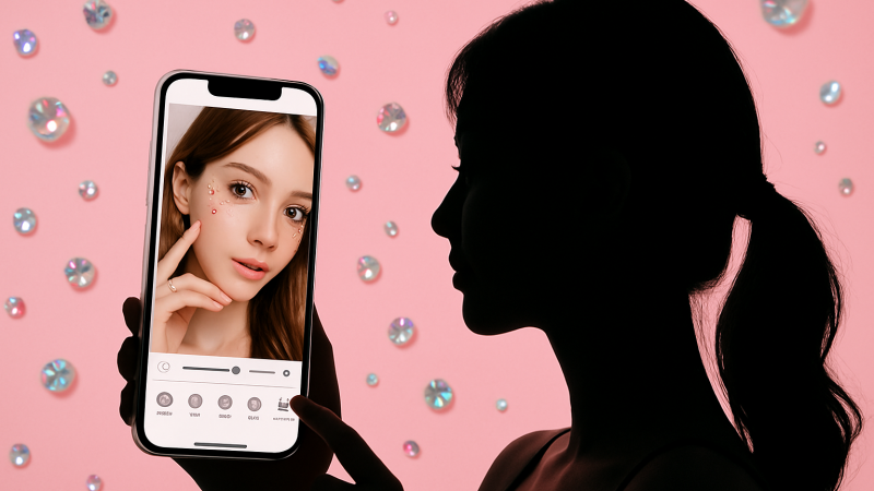 「みんなやって！！！」1万8000いいね超えのBeautyPlusビジューデコ加工、広がった理由