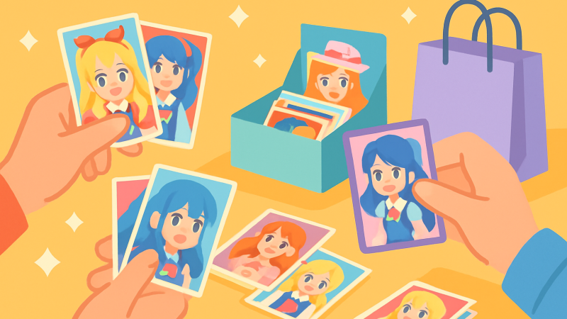 「アイカツ！」全11種ステッカーは選べない、アニメイトフェアが生んだ交換の輪