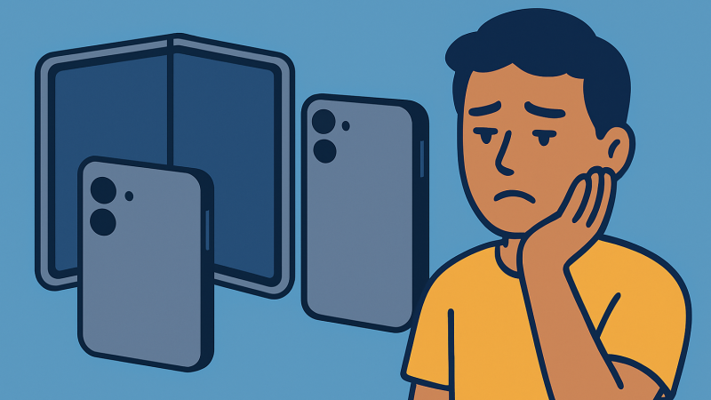 「またこのパターンだよ」――iPhone Foldの”折り目なし”に他社ユーザーが冷めている理由