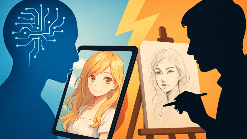 「先入観なしでは見抜けない」——AIイラストと手描き、Xで見分け論争が起きた理由