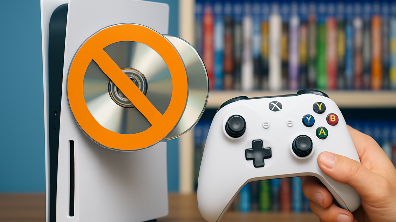 ディスクをやめるソニー、増やすXbox——「挿すだけ」新機能の中身