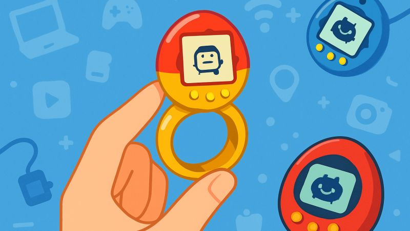 指のサイズは10号か14号のみ——世界最小『Tamagotchi ring』に予約殺到、選べない人はどうする？