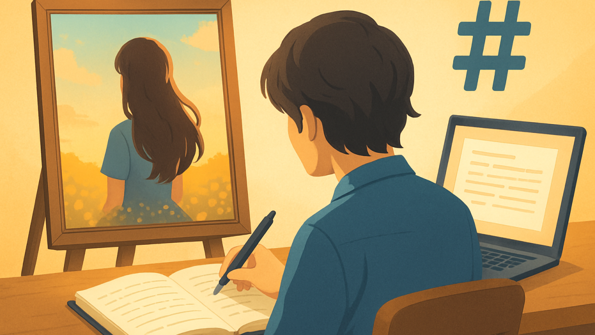 自分の絵に、知らない誰かが物語を書き足す。X二次創作「SSを勝手に添える」というハッシュタグの中身