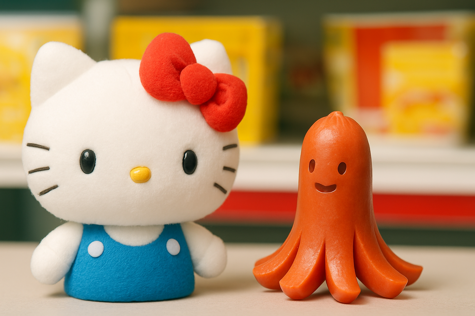 ハローキティが「たこさんウィンナー」になった日&mdash;&mdash;セブン限定サンリオコラボ、ランダム販売が生んだ交換の輪