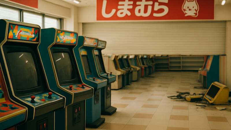 「あるうちに行きましょう」――しまむら奥のゲームコーナー、before/afterに1.8万いいねが集まった理由