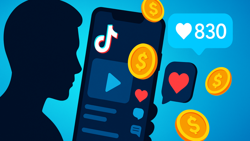 「あれは循環取引みたいだ」——TikTok投げ銭の“噂”を語った投稿に830いいねが集まった理由