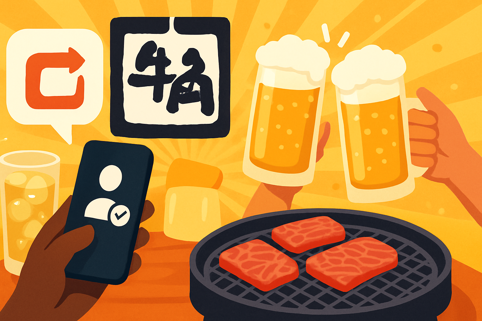 「2178円とな」——牛角のフォロー&リポスト企画が24時間で9,624件広がった理由
