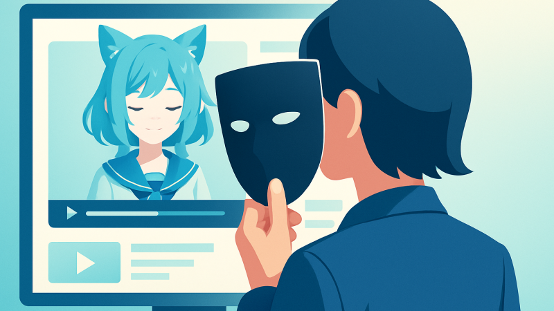 「あえて隠す」が武器になる——VTuberサムネ講師が説く、見せすぎないほうが伝わる理由