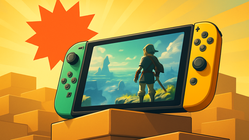 「一人1台まで」なのに即日完売、ゼルダ40周年Switch2が品薄になった理由