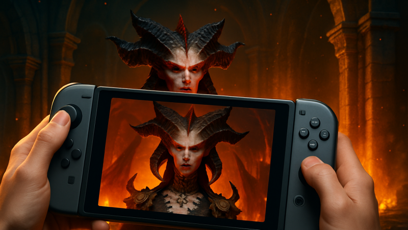 携帯機で周回したいのに、Switch 2版『ディアブロIV』はオンライン必須だった