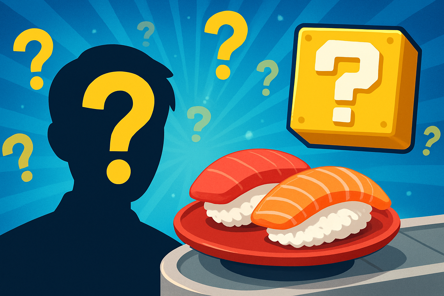 「知ってる【共犯者】は炙りビンと答えてしまうんだな」スシローの謎クイズがゲームファンをざわつかせた理由