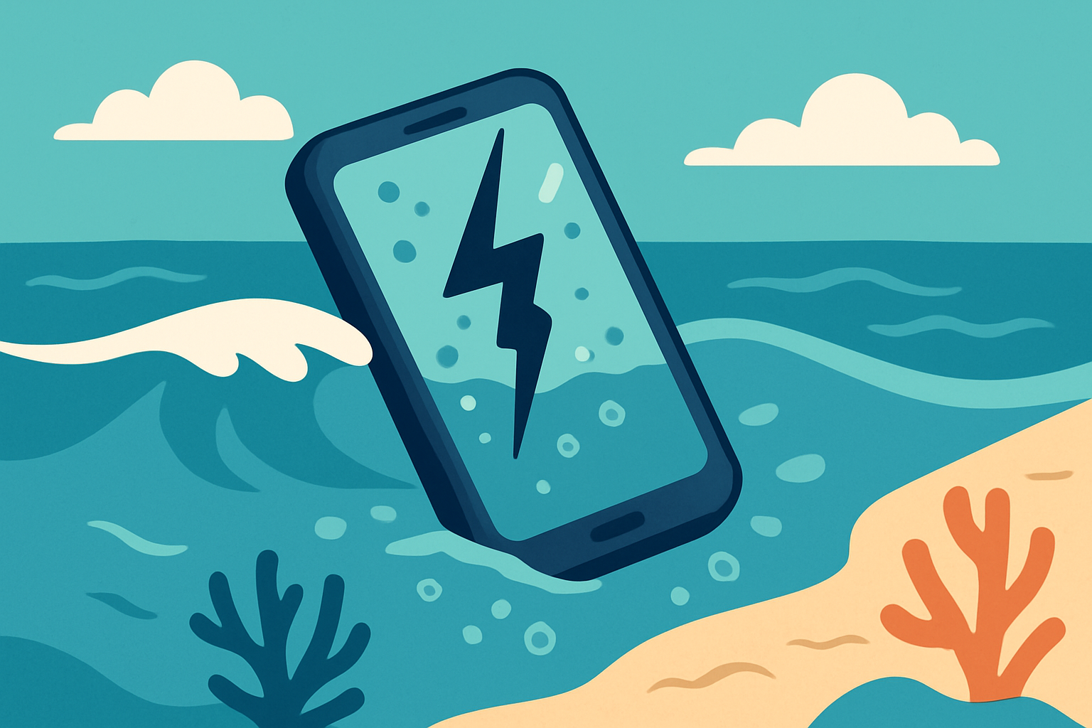 「防水スマホって、海はダメなのね」――素潜り3mで壊れたスマホ、”防水”規格が守れなかった一線