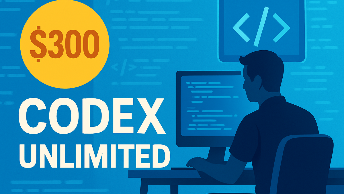 「$300は正直余裕」――Codex無制限プラン投票に開発者殺到、実在プランを調べたら