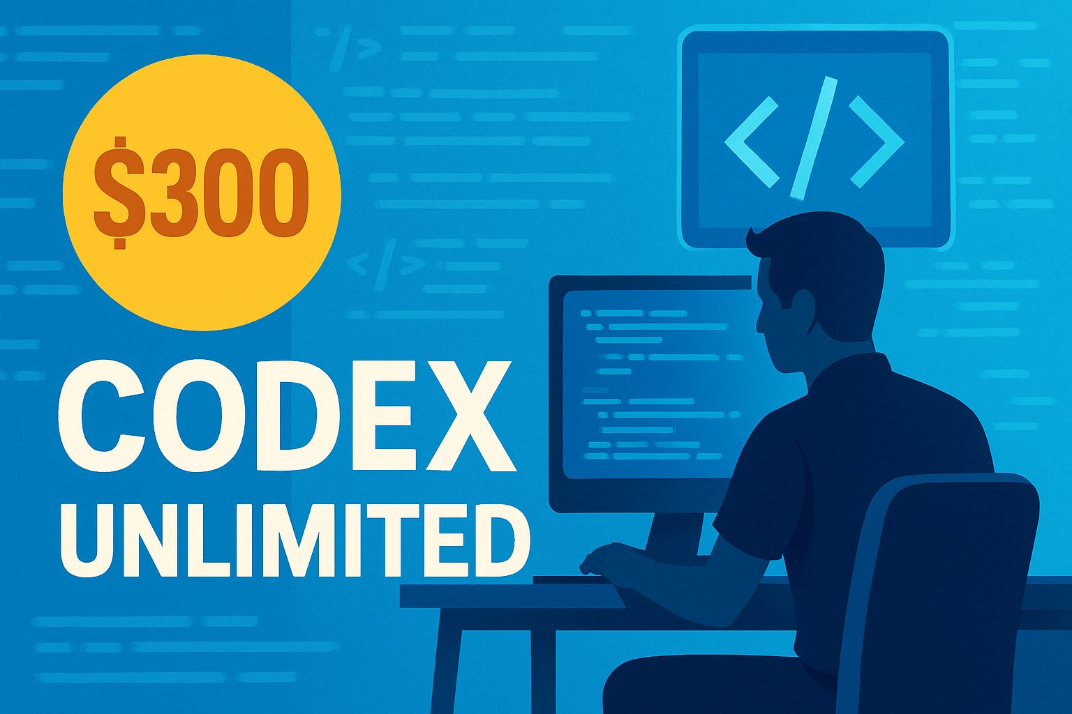 「$300は正直余裕」——Codex無制限プラン投票に開発者殺到、実在プランを調べたら