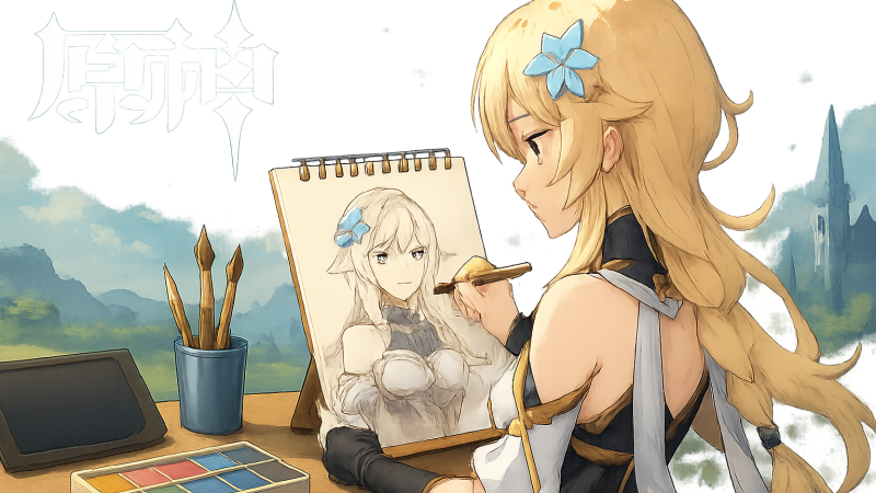 『原神』新★5「ヴェスナ」実装前からファンアート続々、Ver.7.1「冥府へのレクイエム」は9月23日配信