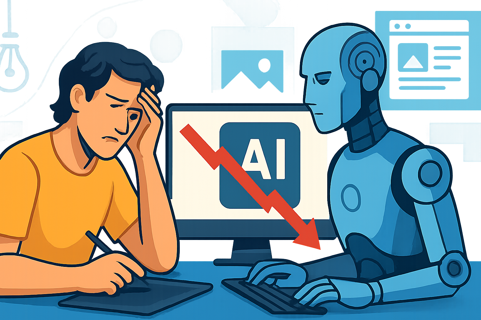 「生成AIで作られていて目が滑るから気持ち悪い」&mdash;&mdash;外注のAI活用で質が落ちたと感じるクリエイターたち