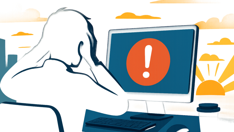 「今度はClaude codeが落ちてる」——朝9時50分から1時間20分、静かに消えた障害の中身