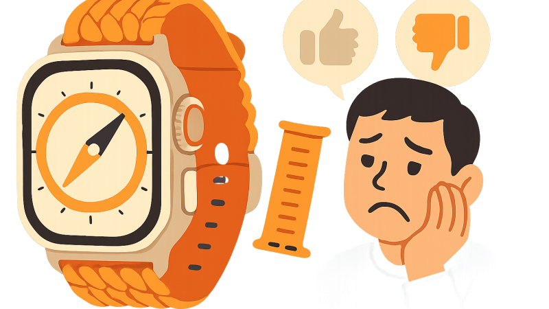 「イメージが違い過ぎてガッカリ」――Apple Watch Ultra 4新色バンド、実物の色味に賛否