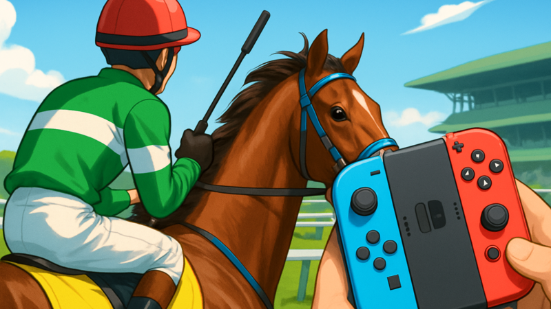 名ジョッキーのミルコ・デムーロさんも登場——『ダービースタリオン2』が遊べるのはSwitch 2ユーザーだけ