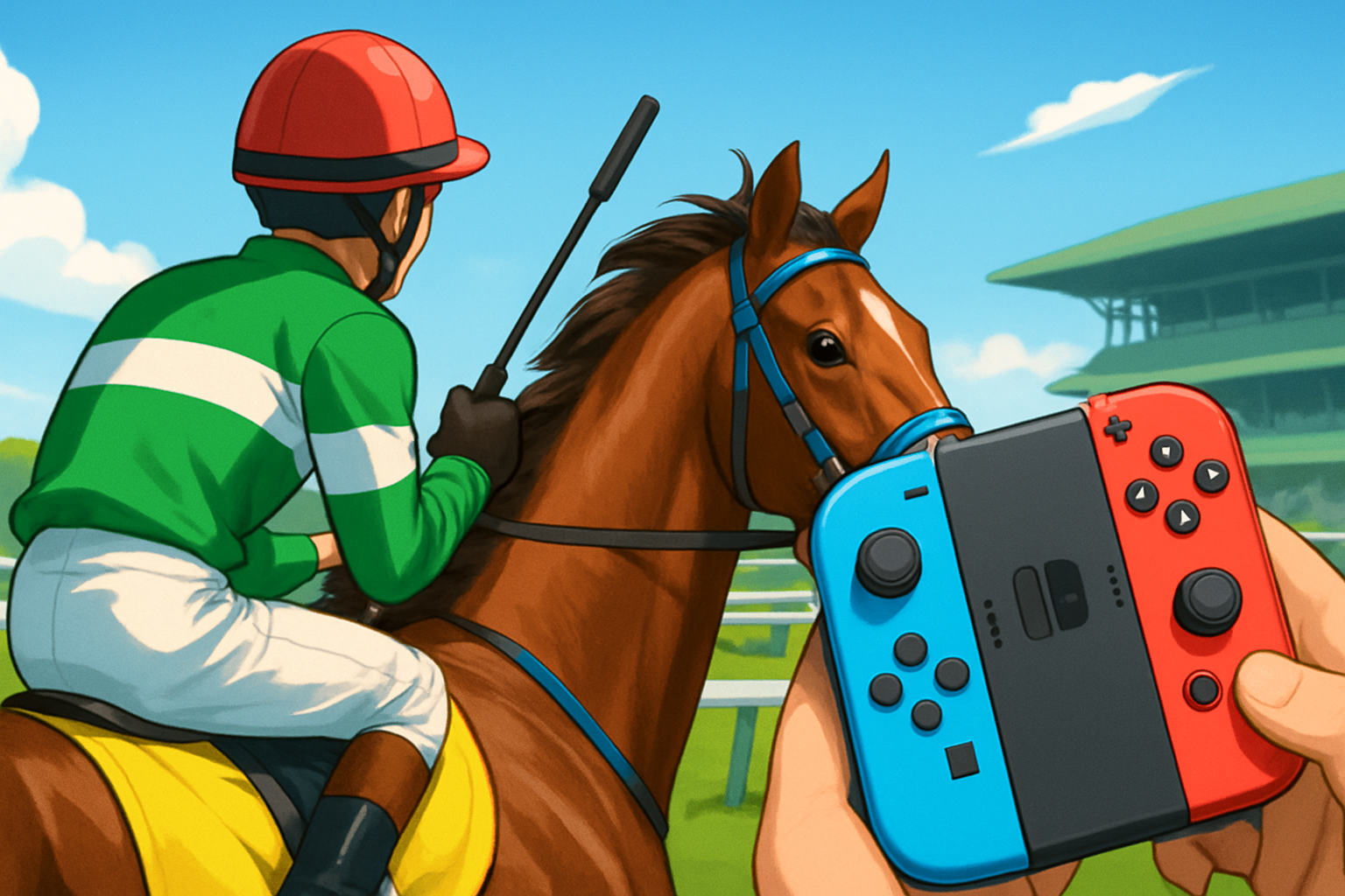 名ジョッキーのミルコ・デムーロさんも登場——『ダービースタリオン2』が遊べるのはSwitch 2ユーザーだけ