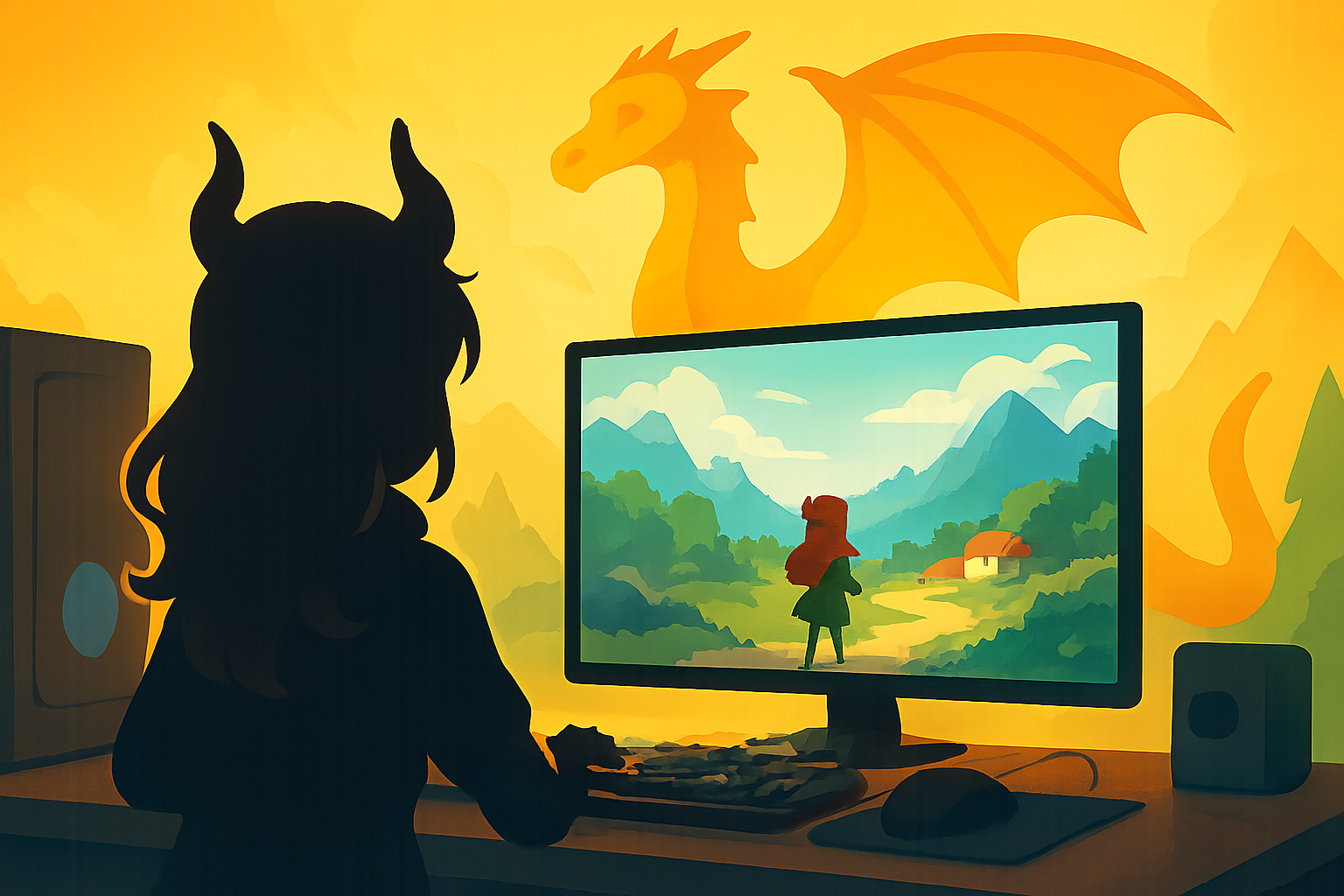 腹ペコドラゴン娘を1年3か月育てた末に――『DRAPLINE』正式リリース、Steamで「圧倒的に好評」