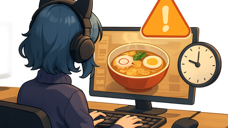 「リリースの都合で延期になるかもなのですが」――VTuberの前置きが的中、『Japanese Ramen Simulator』10万人待ちの審査遅延