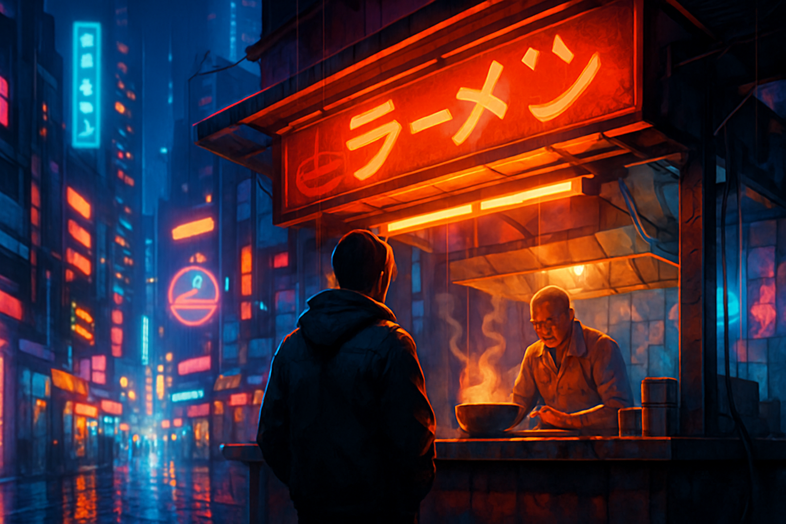 「ウィッシュリスト100万件越えの期待作」――サイバーパンクの街でラーメン屋、『Nivalis Nights』本日配信開始