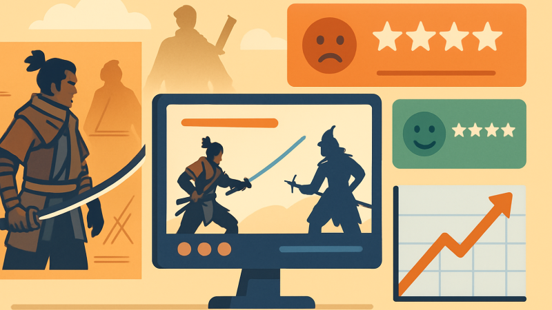 矢羽根の色まで描いた設定画から、星1つが11%まで――『SEKIRO: NO DEFEAT』が見せた公開前後の温度差【編集部まとめ】