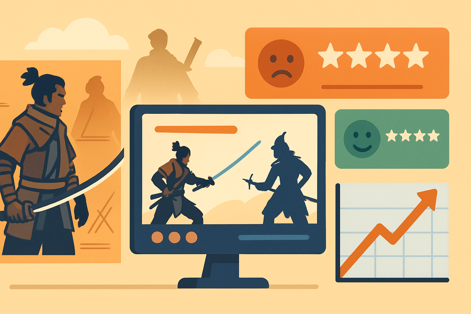 矢羽根の色まで描いた設定画から、星1つが11%まで――『SEKIRO: NO DEFEAT』が見せた公開前後の温度差【編集部まとめ】