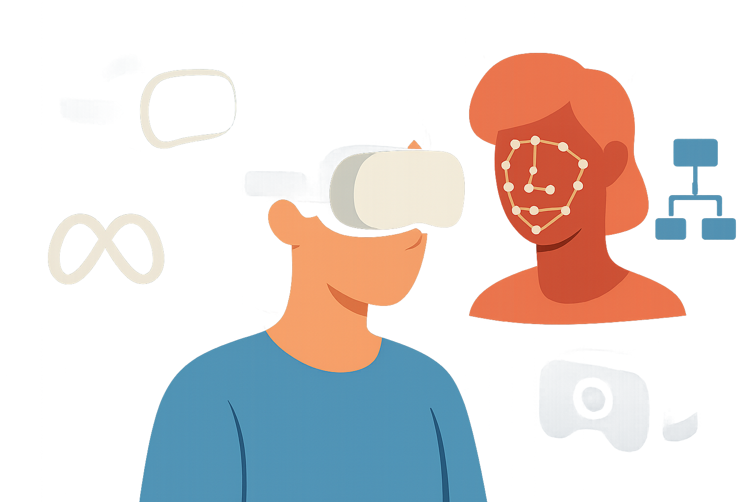 100gのMeta VR Glassesと399ドルのLISAコラボグラス、その裏でVR顔トラッカーは98台リコール