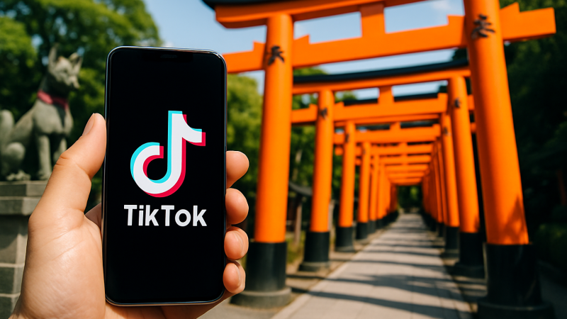 「自分のバズ用スタジオ」ではない――伏見稲荷を塞いだTikTok動画、拡散が「いいね」を上回った理由