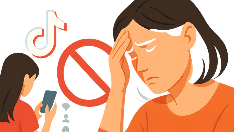 「お友達はみんなしてるんだよ」――TikTok・SHEINを禁止する母の葛藤に4500いいねが集まった理由