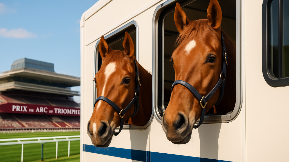 「なんて可愛いの」——ライバル厩舎の2頭が、同じ馬運車で凱旋門賞へ向かっていた理由