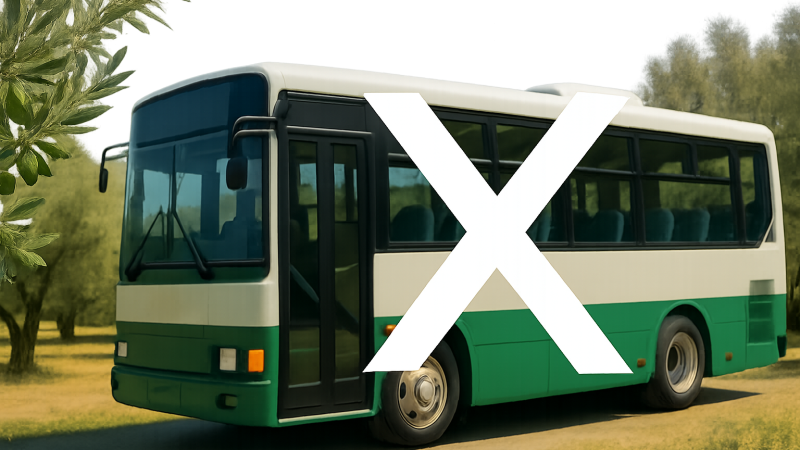 小豆島オリーブバス公式Xが一時休止、「2号」降板に「今までありがとうございました」の声