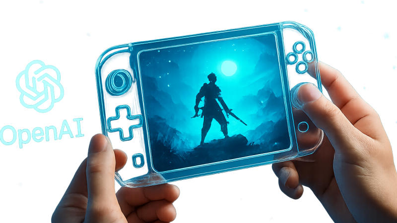 OpenAIが配った透明の限定ハンドヘルド、90分でeBayに4,000ドル Codexで自作ゲームをカートリッジに書き込める