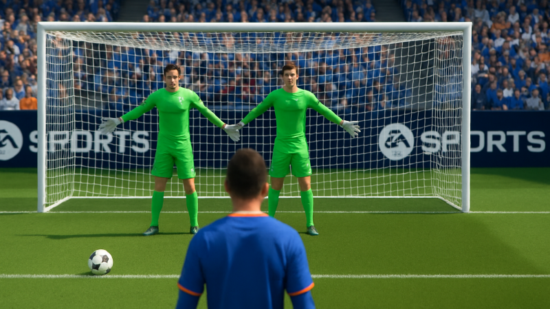 「PK戦キーパー2人いるバグやばい」――EA SPORTS FC 27、発売直後に5万4000いいねを集めた動画の中身