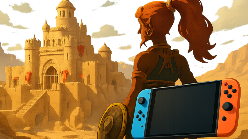 「女性ばかりのゲルド族が暮らす砦」、即完売は本体だけ――Switch2版『時のオカリナ』新映像